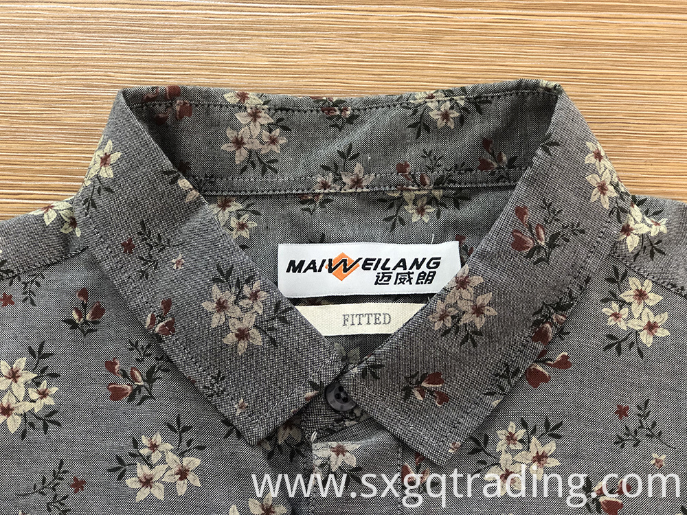 Male print shirt Male print shirt